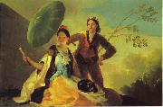 Francisco Jose de Goya The Parasol. oil painting on canvas